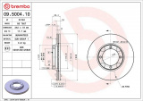 Brzdový kotouč BREMBO 09.5004.10 - HYUNDAI
