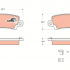 Sada brzdových destiček TRW GDB3289 - TOYOTA COROLLA