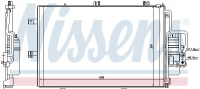Chladič klimatizace NISSENS 94721