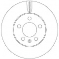 Brzdový kotouč TRW DF6584