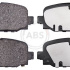 Sada brzdových destiček A.B.S 35230