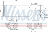 Vysoušeč klimatizace NISSENS 95405