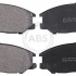 Sada brzdových destiček A.B.S 37242