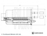 Palivový filtr BLUE PRINT ADBP230030