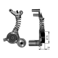 Tlumič vibrací (napínák) GATES (GT T38406) - AUDI