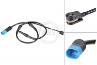 Výstražný kontakt, opotřebení obložení A.B.S. 39815