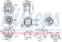 AGR Ventil NISSENS (98173)