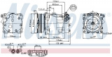 Kompresor klimatizace NISSENS 89203