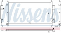 Chladič klimatizace NISSENS 940467 Chladič klimatizace NISSENS 940467