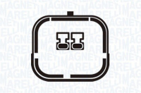 Zvedací zařízení okna MAGNETI MARELLI 350103170155 (ACQ0155)