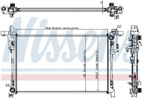 Chladič motoru NISSENS 630792