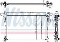Chladič motoru NISSENS 630793