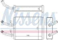 Výměník tepla NISSENS 77511 Výměník tepla NISSENS 77511