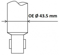 Tlumič pérování KYB 349067
