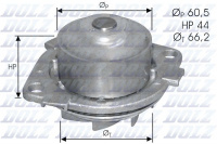 Vodní pumpa DOLZ S231 - FIAT, LANCIA Vodní pumpa DOLZ S231 - FIAT, LANCIA