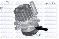 Vodní pumpa DOLZ A204 - AUDI, SEAT, VW Vodní pumpa DOLZ A204 - AUDI, SEAT, VW