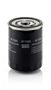 Olejový filtr MANN W718/2 (MF W718/2) - ALFA ROMEO, FIAT, LANCIA