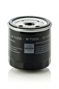 Olejový filtr MANN W712/20 (MF W712/20) - AUDI