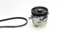 Sada drážkového řemene a vodní pumpy CONTINENTAL CTAM 3PK725 ELAST WP1