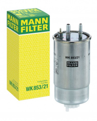 Palivový filtr MANN WK853/21 (MF WK853/21) - ALFA ROMEO, FIAT, OPEL, LANCIA