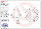 Brzdový kotouč BREMBO 08.D616.1X