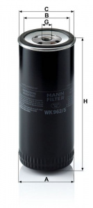 Palivový filtr MANN WK962/5 (MF WK962/5)