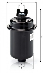 Palivový filtr MANN WK612/4 (MF WK612/4) - HYUNDAI, MITSUBISHI