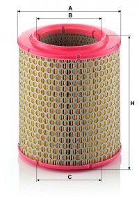 Vzduchový filtr MANN C17129 (MF C17129) - ALFA ROMEO, FIAT, IVECO, PEUGEOT
