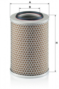 Vzduchový filtr MANN C17201 (MF C17201) - VW