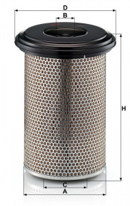 Vzduchový filtr MANN C23440 (MF C23440) - MERCEDES-BENZ, RENAULT TRUCKS