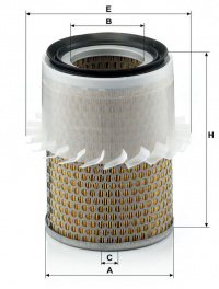 Vzduchový filtr MANN C16181 (MF C16181) - DAIHATSU