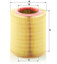 Vzduchový filtr MANN C1567 (MF C1567) - DAIMLER, JAGUAR