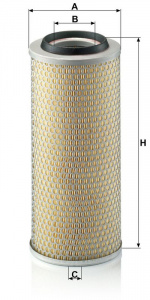 Vzduchový filtr MANN C15165/4 (MF C15165/4) - MERCEDES-BENZ