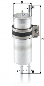 Palivový filtr MANN WK513/4 (MF WK513/4)