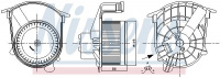 Vnitřní ventilátor NISSENS 87262