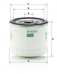 Olejový filtr MANN W9050 (MF W9050)