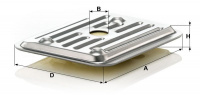 Filtr automatické převodovky MANN H2019KIT1 (MF H2019KIT1)