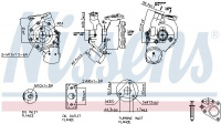 Turbodmychadlo NISSENS 93186 Turbodmychadlo NISSENS 93186
