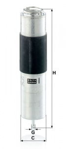 Palivový filtr MANN MF WK5016Z
