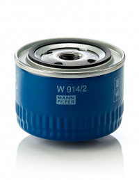 Olejový filtr MANN W914/2 (MF W914/2) - ALPINE, FORD, LADA, RENAULT
