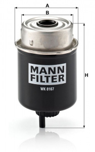 Palivový filtr MANN MF WK8167