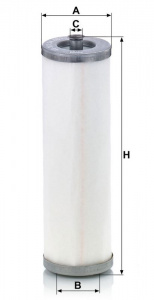 Odlučovač oleje MANN MF LE7008