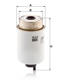 Palivový filtr MANN WK8140 (MF WK8140)