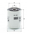 Hydraulický filtr MANN MF WD8001