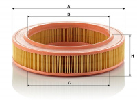 Vzduchový filtr MANN C2552/1 (MF C2552/1) - FORD