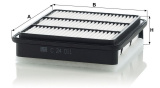 Vzduchový filtr MANN C24011 (MF C24011)