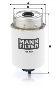 Palivový filtr MANN MF WK8190