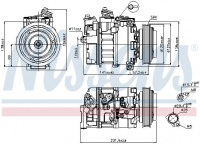 Kompresor klimatizace NISSENS 89231 Kompresor klimatizace NISSENS 89231