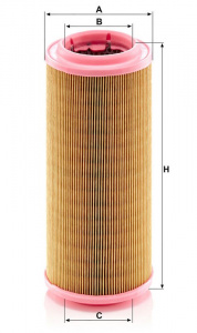 Vzduchový filtr MANN C12107 (MF C12107) - SEAT, VW