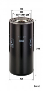 Hydraulický filtr MANN WD13145/14 (MF WD13145/14)